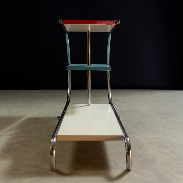 1930s Functionalist Flower Etager by Jindrich Halabala for Up Závody, 1930s For Sale - Image 5 of 6