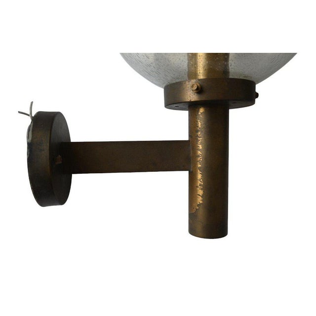 "Glashütte Limburg, Pair Of Sconces, Glass Balls, Ca 1970" Manufacturer Glashütte Limburg, Space Age style, dating from...