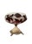 Early 20th Century French Art Nouveau Cameo Glass Centrepiece with Oak Leaves, 1900s For Sale - Image 5 of 7