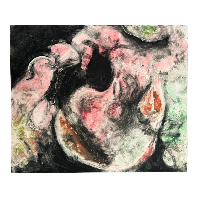 Mood 4 ,Original Monotype Print For Sale