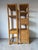 Wood Vintage Coastal Rattan & Bamboo Étagères – A Pair For Sale - Image 7 of 12