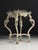 French Side Table in Hand-Carved Wood with Marble Top For Sale - Image 18 of 18