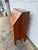 American Vintage Maple Drop-Front Secretary Desk With Three Drawers For Sale - Image 3 of 12