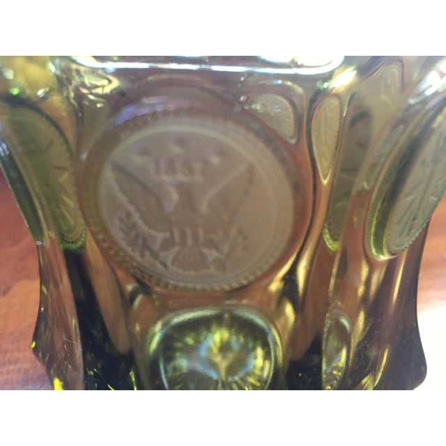 1950s 1950s Fostoria Coin Glass Candy Dish For Sale - Image 5 of 7
