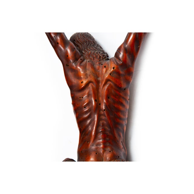 Fine Carved Boxwood 17th Century Jansenist Corpus Christi For Sale - Image 16 of 18
