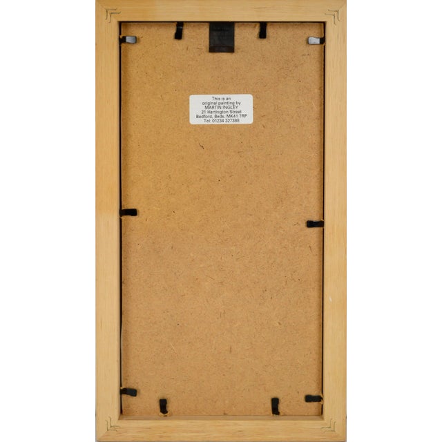 Plastic Late 20th Century "Fools" Carved Paper Relief Painting by Martin Ingley, Framed For Sale - Image 7 of 8