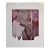 Large Midcentury Modern Abstract Etching Art Print Signed Annette Robyns For Sale