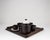 Wood Brutalist Tête-À-Tête for Two on Wooden Tray from Doverstone & Fürstenberg, 1960s, Set of 12 For Sale - Image 7 of 17