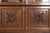 English Carved Oak Breakfront Glazed Bookcase, 1870s For Sale - Image 18 of 18