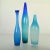 1960s Blue Hand Blown Vases by Floris Meydam and Siem Van De Marel, 1960s, Set of 3 For Sale - Image 5 of 10