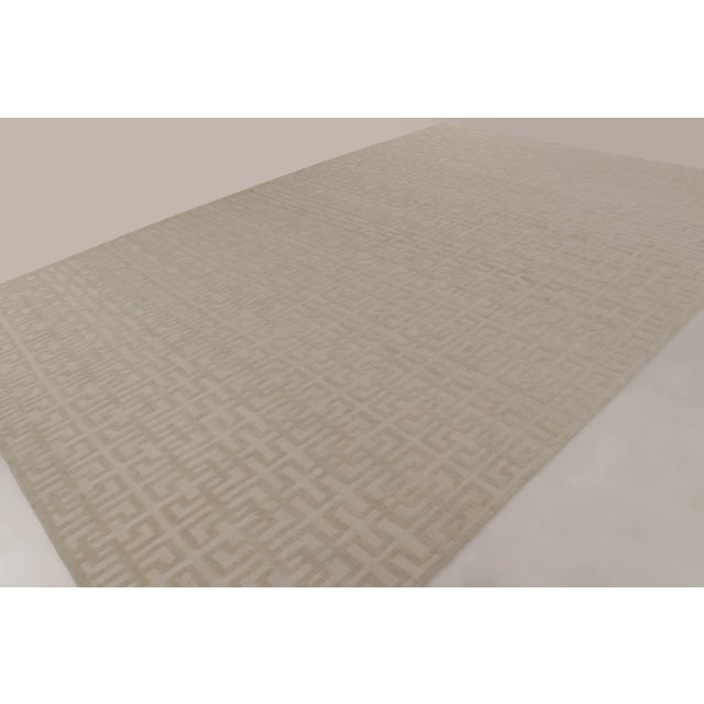 Hand-knotted in wool and mohair, this 12x18 contemporary oversized rug joins Rug & Kilim’s Modern collection, showcasing...