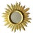Mid-Century Italian Giltwood Sunburst Mirror, 1960s For Sale