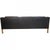 Moel 2213 3-Seater Sofa in Black Leather by Børge Mogensen, 2001 For Sale - Image 14 of 18