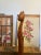 Mid-Century Modern 1970s Vintage Wooden Cat Sculpture For Sale - Image 3 of 9