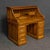 Edwardian Oak Roll Top Desk For Sale - Image 6 of 15