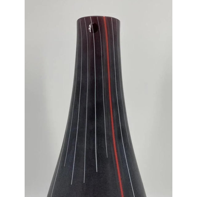 Italian Algoritmi Vase in Murano Glass by Francesco Lucchese for Salviati, 2005 For Sale - Image 9 of 11