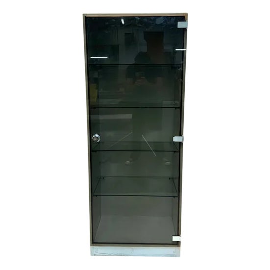 Vintage Medical Display Cabinet For Sale