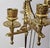 Metal Antique French 5 Light Candelabra Dragon Feet Draped Chains Neoclassical For Sale - Image 7 of 15