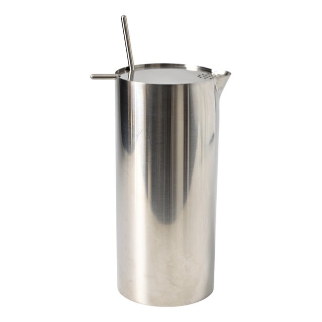 Cylinda Line Cocktail Mixer by Arne Jacobsen for Stelton, 1980s For Sale