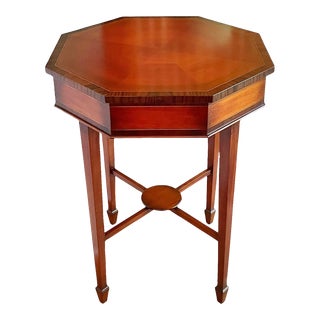 Early 21st Century Mahogany and Rosewood Center Table by Maitland Smith For Sale