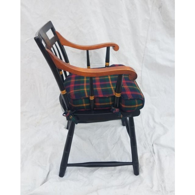 Harvard University Veritas Nichols & Stone Captain's Chair Chairish