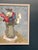 Flowers in Green Vase, 1960s, Oil on Panel, Framed For Sale - Image 4 of 14