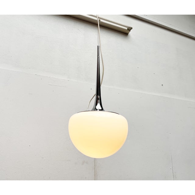 Mid-Century Italian Space Age Pendant Lamp by Goffredo Reggiani for Reggiani, 1960s For Sale - Image 9 of 18
