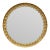 Vintage Palladio Italian Hollywood Regency Gold Gilt 39" Round Sunburst Mirror For Sale