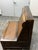 Brown Asian Wooden Storage Bench + Cane Panels, Vintage For Sale - Image 8 of 12