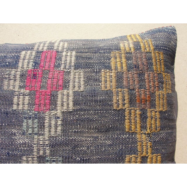 1970s Decorative Kilim Rug Pillows Covers For Sale - Image 5 of 11