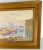 20th Century Oil Painting of a Nautical Harbor Scene With Boats, Signed For Sale - Image 4 of 7