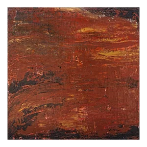 "Magma" Abstract Painting by Laurie MacMillan