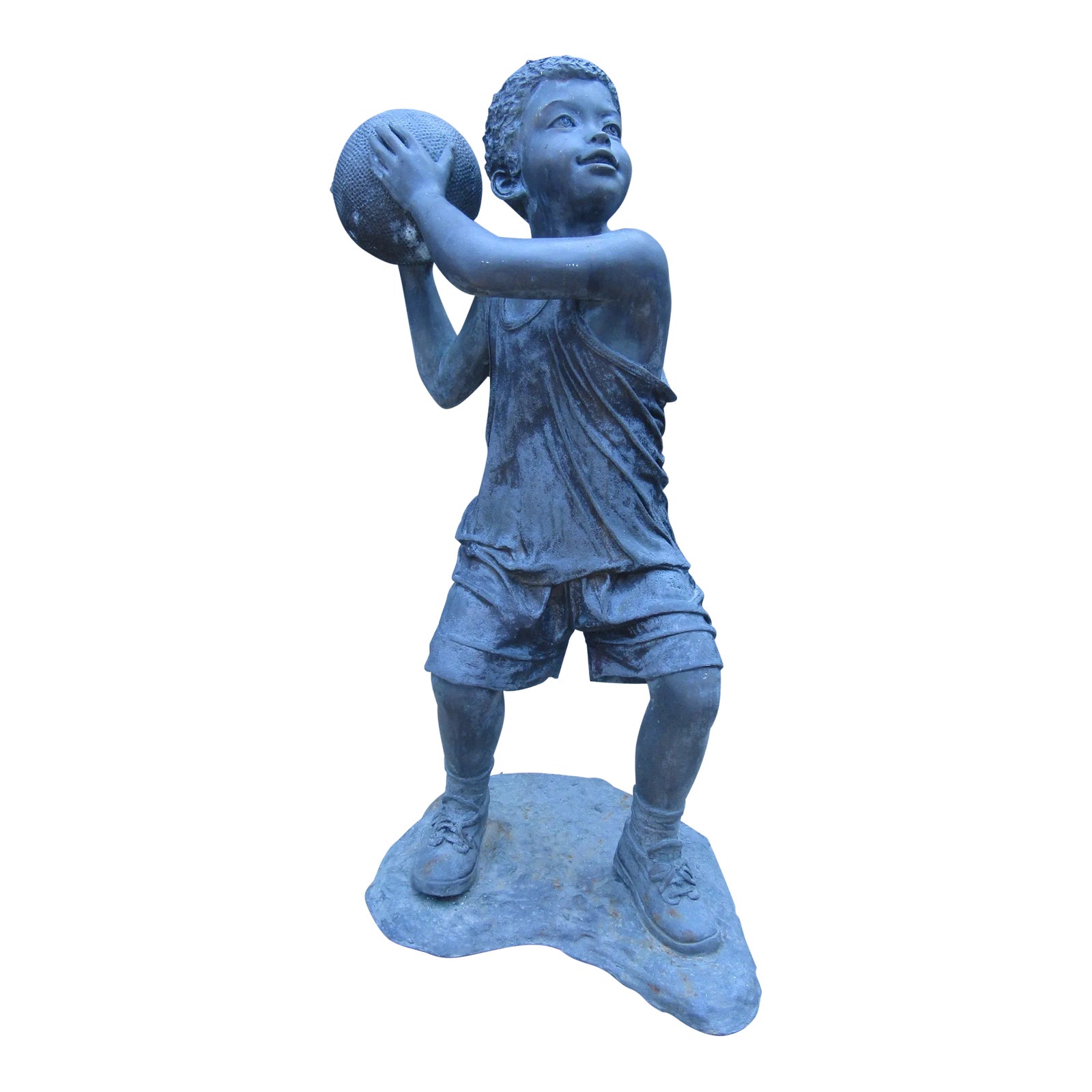 Figurative Basketball Player Sculpture Chairish