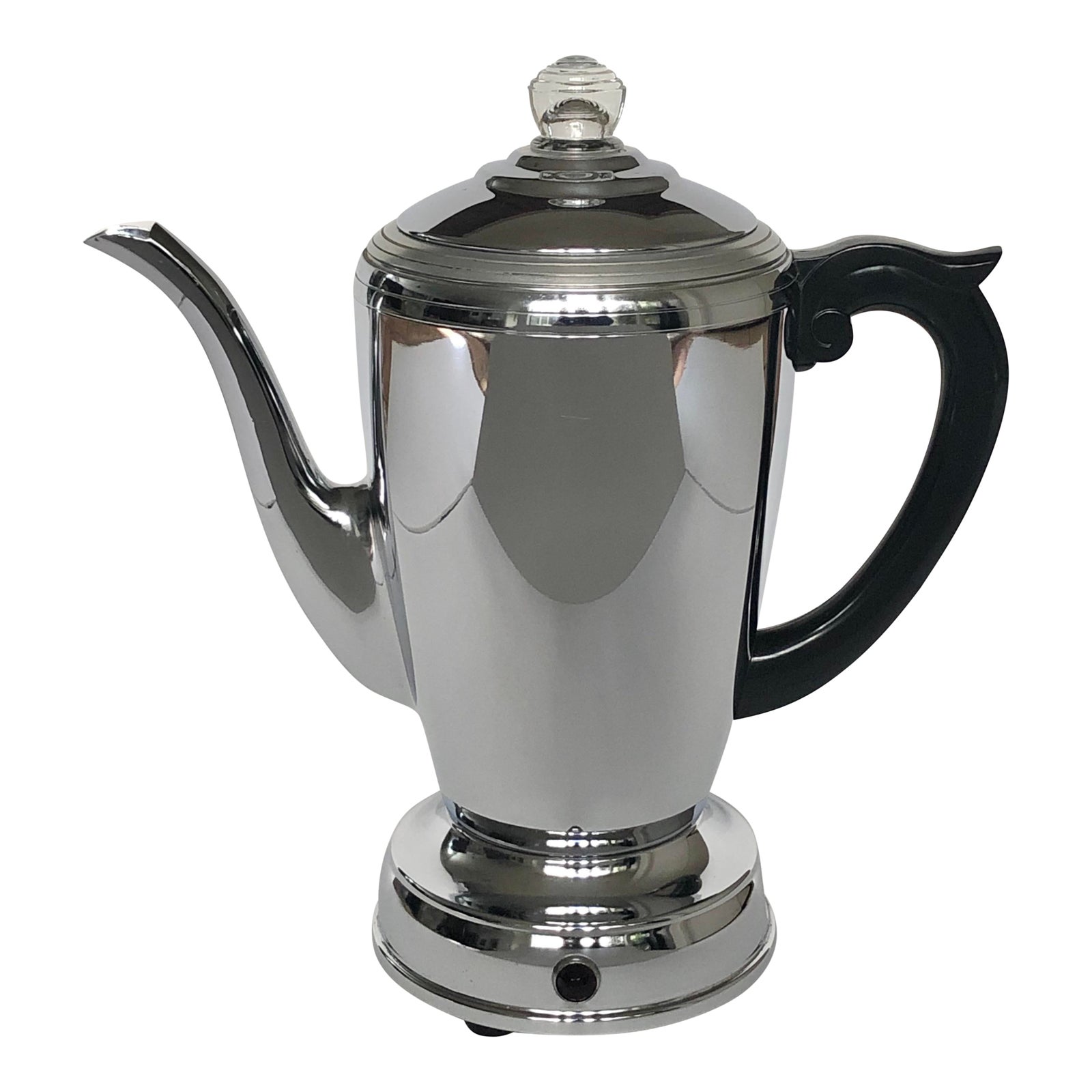 MidCentury Chrome Electric Coffee Percolator 1950's Chairish