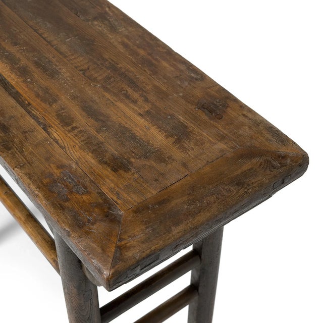 Wood Chinese Shallow Wine Table, circa 1800 For Sale - Image 7 of 8