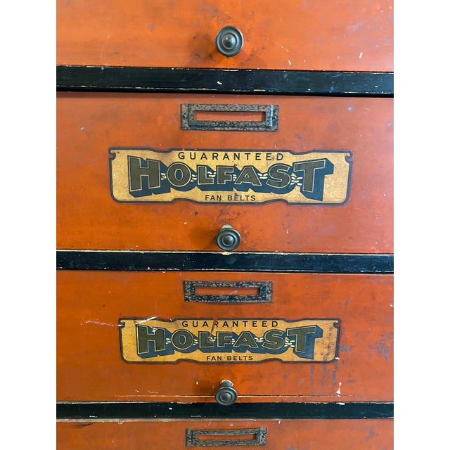 1950s Holfast Fan Belt Storage Chairish