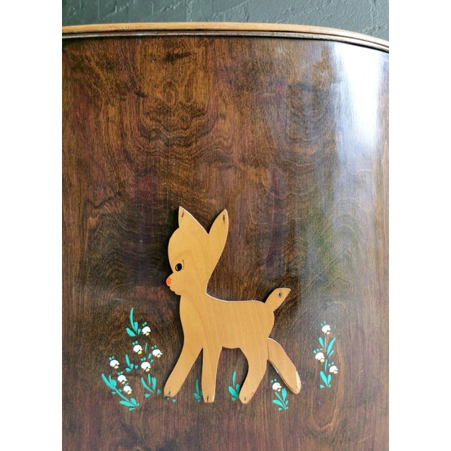 Mid-Century Modern Children's Bed by Bambily, Belgium, 1950s For Sale - Image 11 of 16