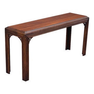 Vintage Lane Altavista Fluted Console Table For Sale
