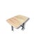 Vintage Elm Drop Leaf Coffee Table from Ercol For Sale - Image 8 of 9