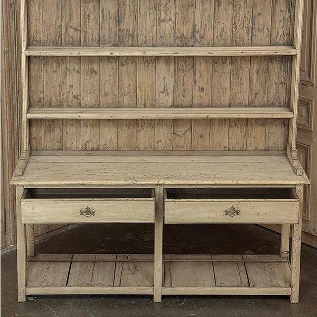 18th Century English Country Stripped Pine Dresser For Sale - Image 16 of 18