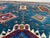 Vintage Teal Wool Kazak-Style Tribal Rug 9 X 13 For Sale - Image 13 of 17