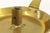 Metal 18th C. Anglo-American Brass Chamber Candleholder With Coper Rivets For Sale - Image 7 of 16