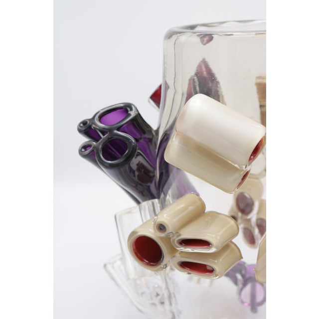 Contemporary Martin Potsch Contemporary Art Glass Vase For Sale - Image 3 of 8