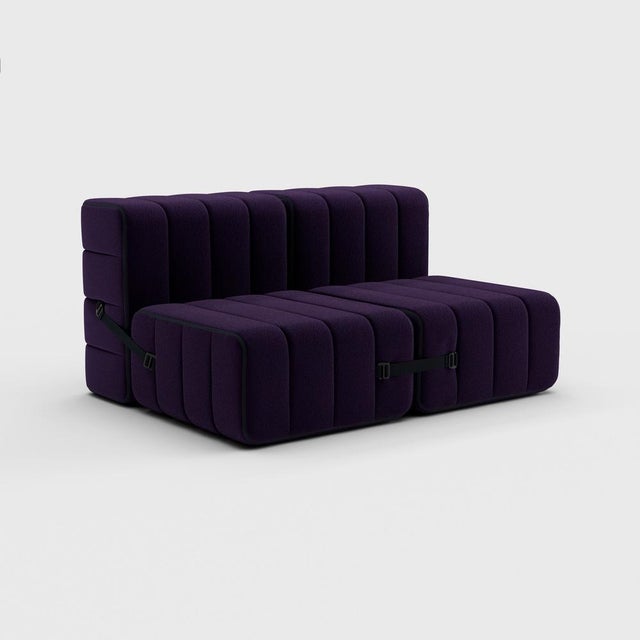 Not Yet Made - Made To Order Curt Modular Set Flexible Two-Seater Sofa by Ambivalenz, Set of 4 For Sale - Image 5 of 5