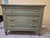 Mid 20th Century Timeless Vintage Sage Three-Drawer Dresser With Warm Gold Hardware For Sale - Image 5 of 11