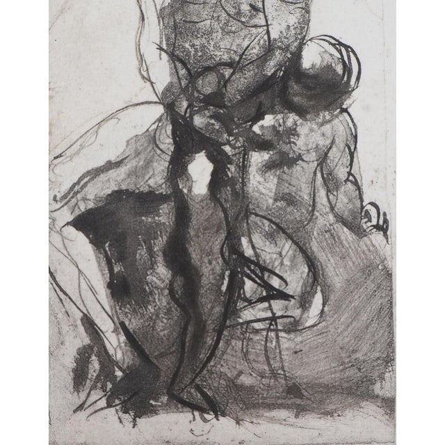 19th Century After Auguste Rodin, Father and Child, 1897, Engraving For Sale - Image 5 of 6