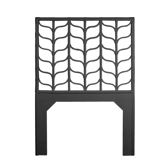 Coastal Ivy Standard Bed Twin, Black For Sale - Image 3 of 5