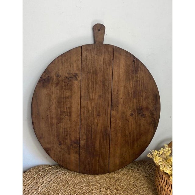 Rustic Wooden Serving Board, 1890s For Sale - Image 16 of 16