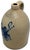 Excellent Antique American 2 Gallon Blue Decorated Stoneware Jug by F B Norton & Co. Worcester Massachusetts 1880s For Sale - Image 9 of 18