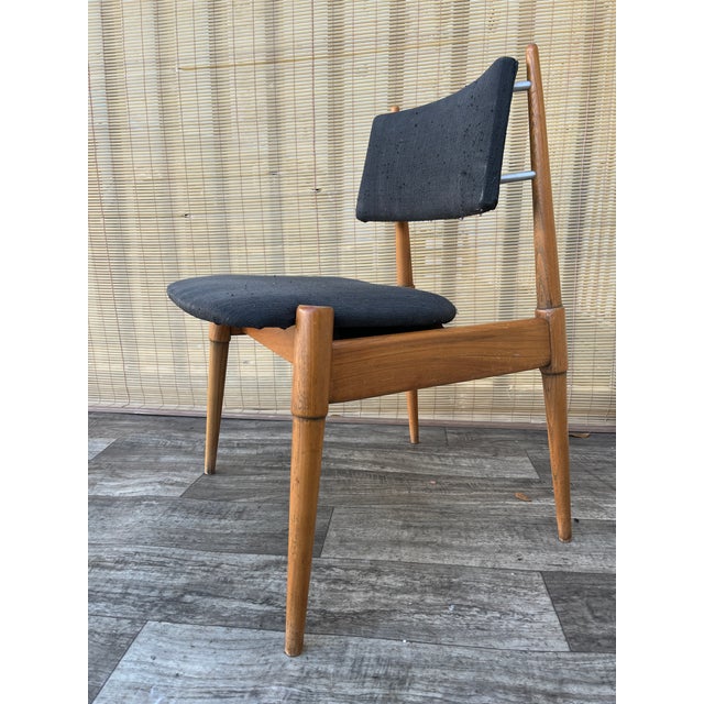 Mid-Century Modern Set of Six Mid-Century Modern Atomic Era Dining Chairs Circa 1960s For Sale - Image 3 of 18